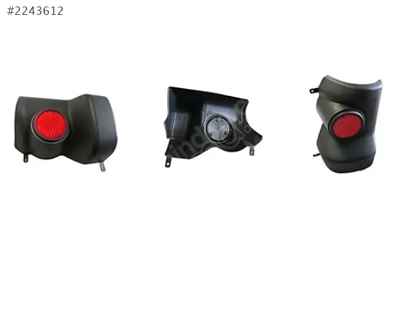 Mitsubishi L200 Arka Sol Tampon Köşesi Reflektörlü 2006-2014