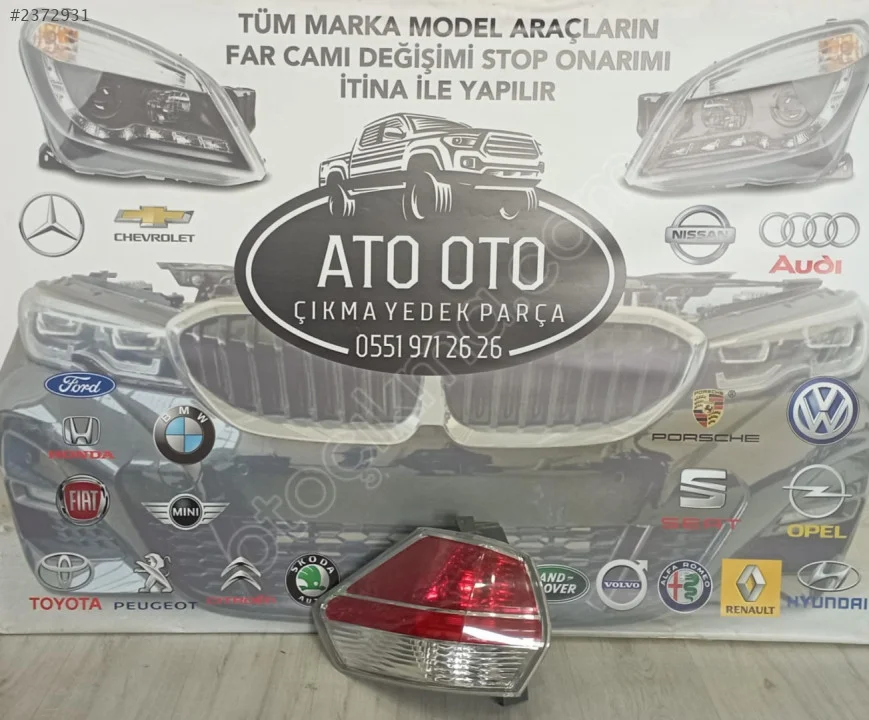 NİSSAN XTRAİL ORJİNAL ÇIKMA SOL ARKA STOP