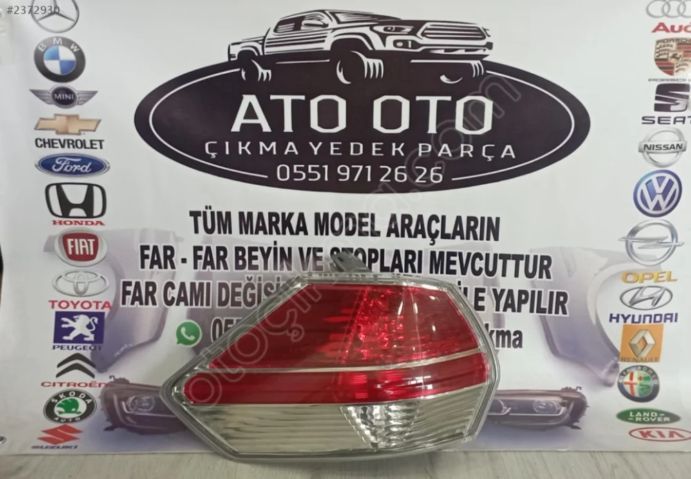 NİSSAN XTRAİL ORJİNAL ÇIKMA SOL ARKA STOP