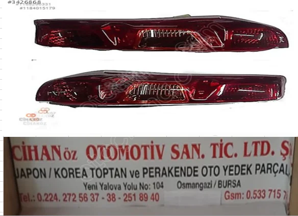 Nissan Xtrail Stop- 2007-2009 - Sağ-Sol ADET FİYATI