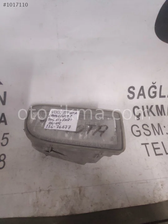 OEM; 114-76677 TOYOTA LAND CRUİSER SOL SİS FARI OEM; 114-766