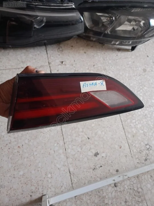 Opel Astra K Arka Stop