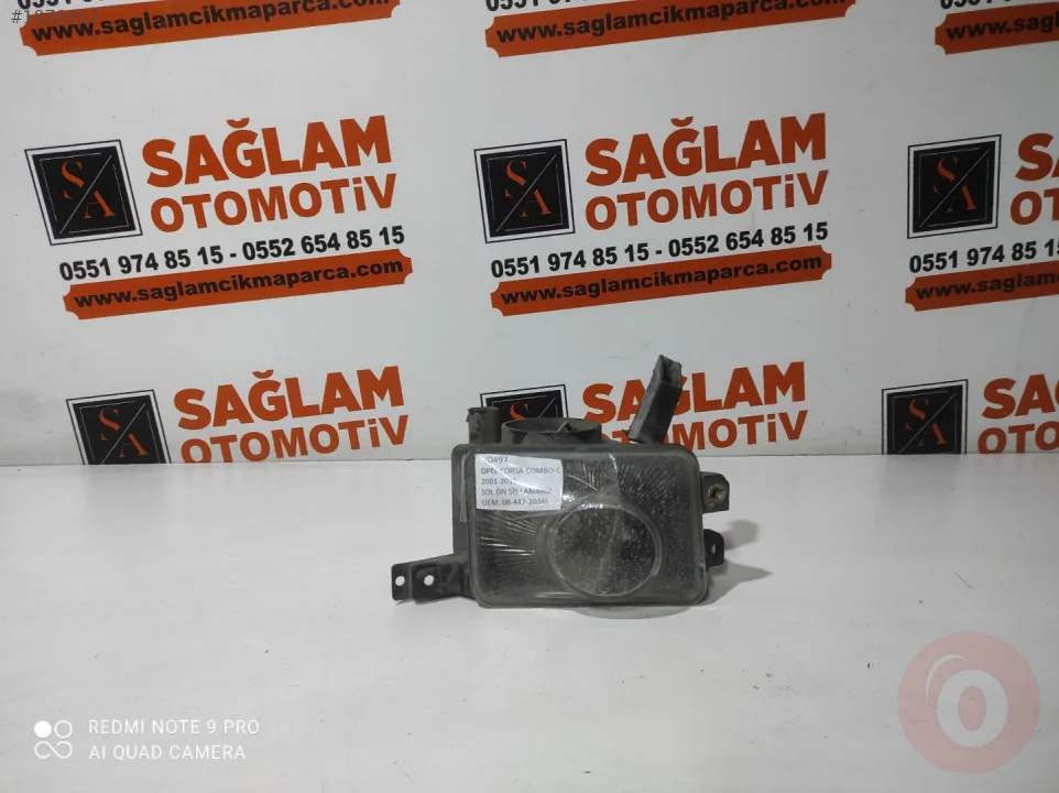OPEL CORSA-COMBO-C 01-11 SOL ÖN SİS LAMBASI 08-442-2016L