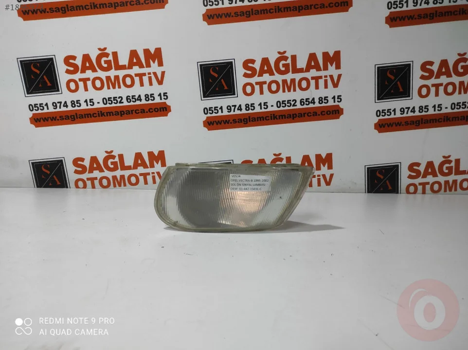 OPEL VECTRA-B 95-02 SOL ÖN SİNYAL LAMBASI OEM;01-442-1503L-C