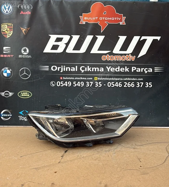 Orjinal Çıkma VW Passat B8 Confortline Sağ Ön Far