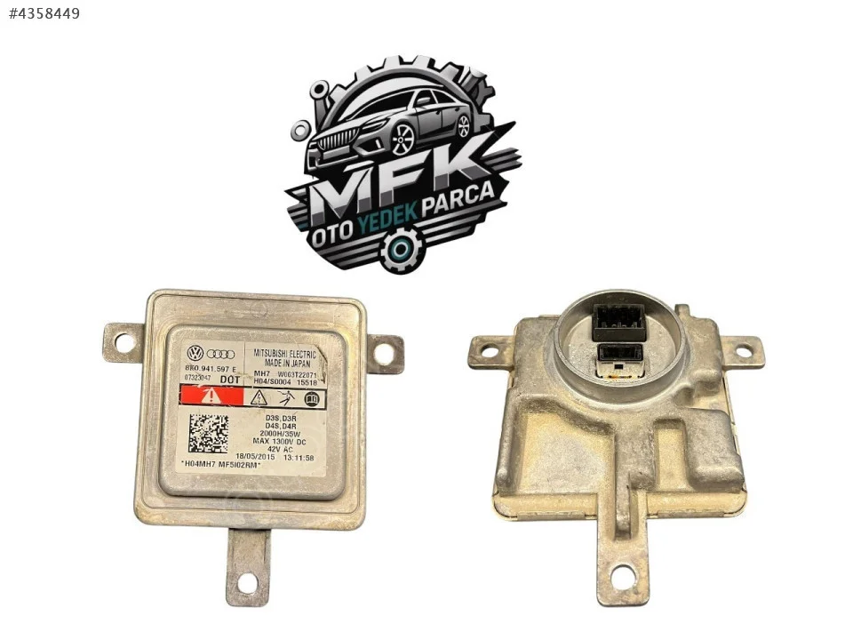 PASSAT JETTA GOLF XENON FAR BEYNİ ORJİNAL 8K0941597E