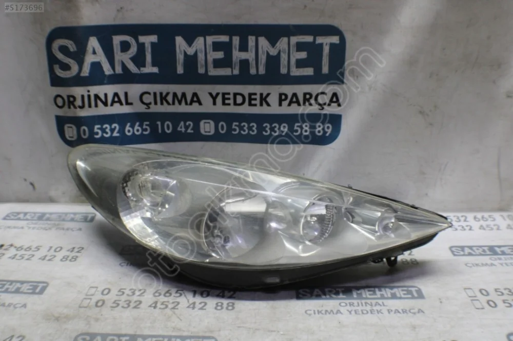 Peugeot 206 Sağ Ön Far 9686606280