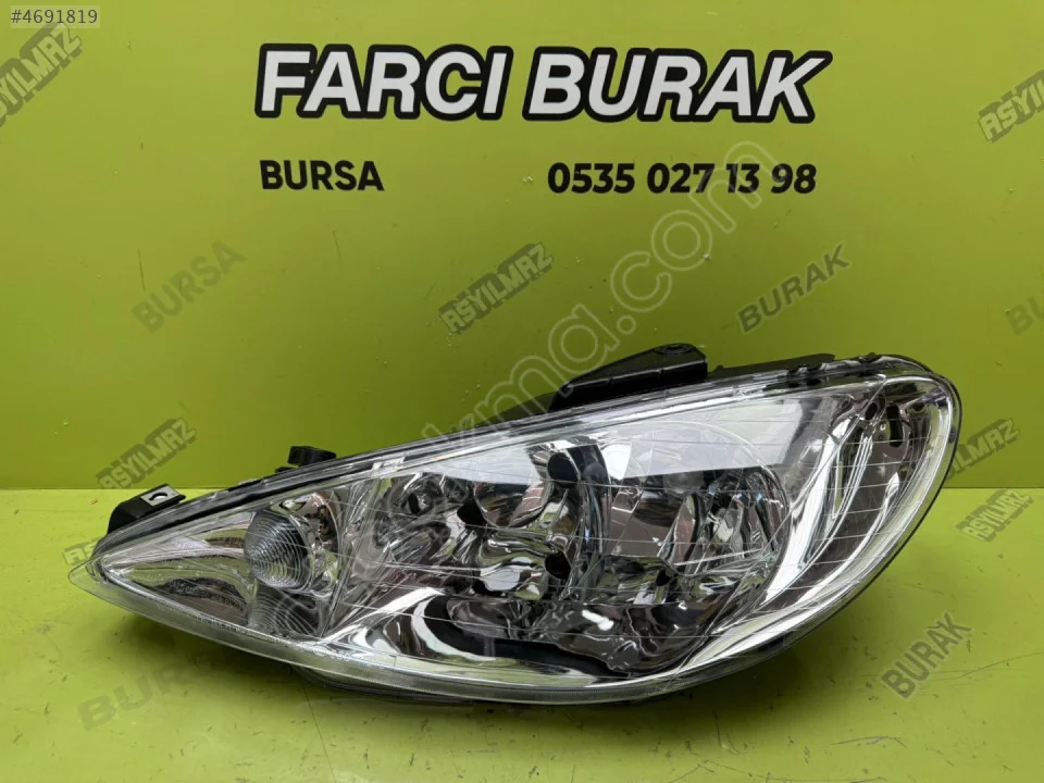 PEUGEOT 206 SOL FAR SIFIR DEPO 1999