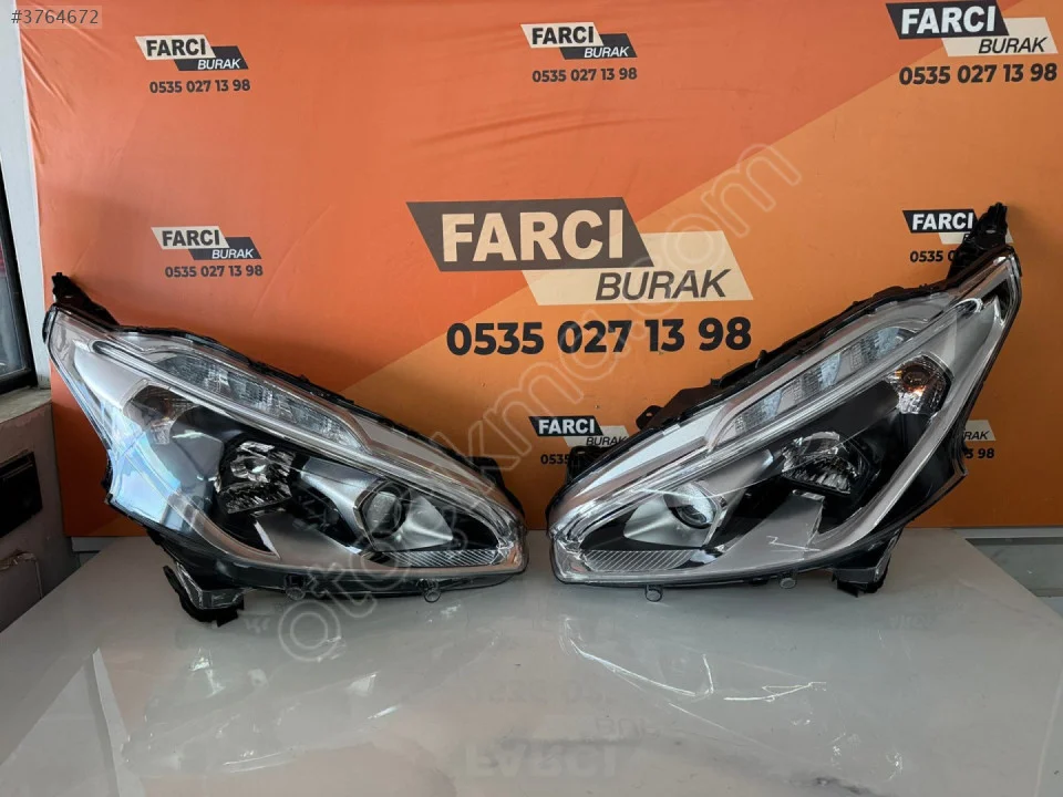 PEUGEOT 208 LEDLİ MOTORLU TAKIM FAR SIFIR İTHAL 15-18