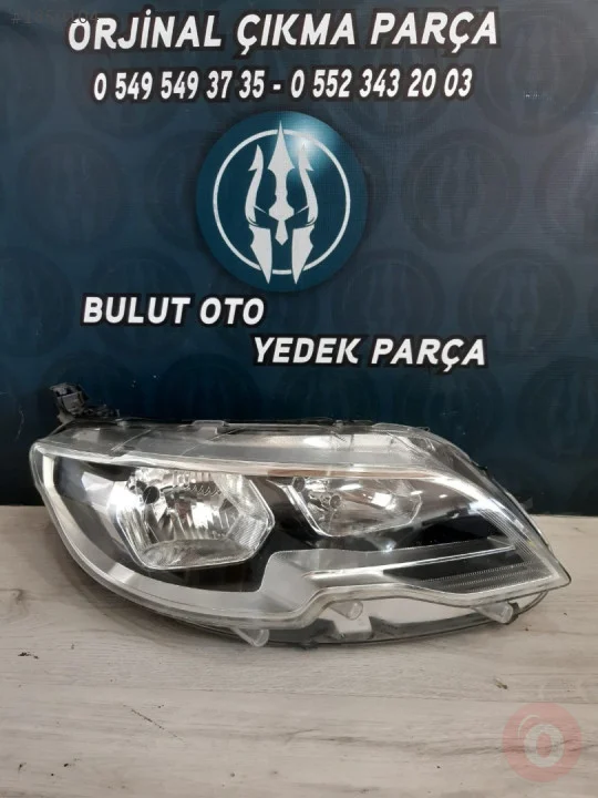 PEUGEOT 301 SAĞ FAR ORJİNAL ÇIKMA YEDEK PARÇA