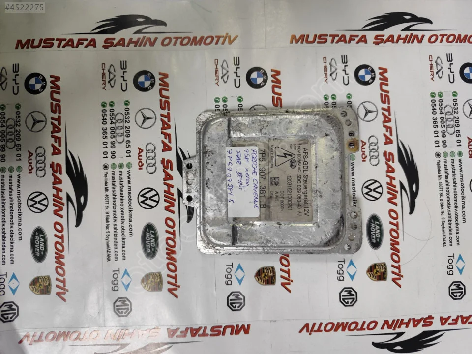 PORSCHE CAYENNE 758 XENON FAR BEYNİ 7P5907381B