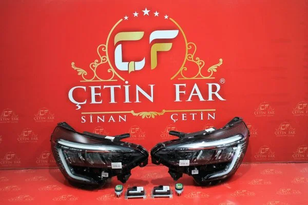 Renault Clio 5 Icon Sağ Sol Far Sıfır Orjinal Dolu