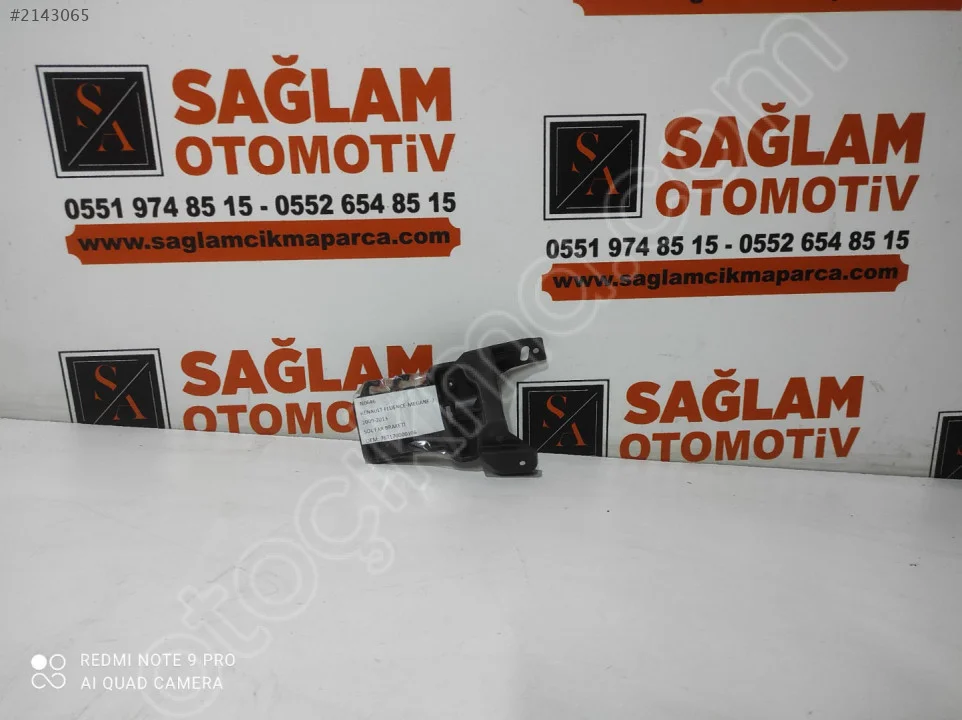 RENAULT FLUENCE-MEGANE-3 09-13 SOL FAR BRAKETİ 767170000106