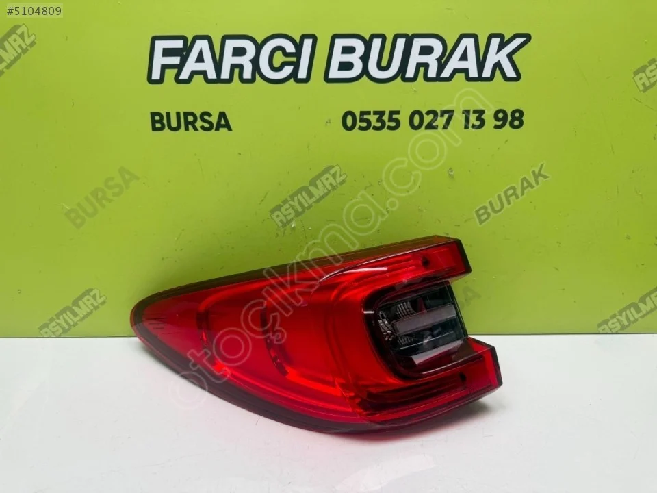 Renault Kadjar LED'li Sol Dış Stop 551-19AEL-WE