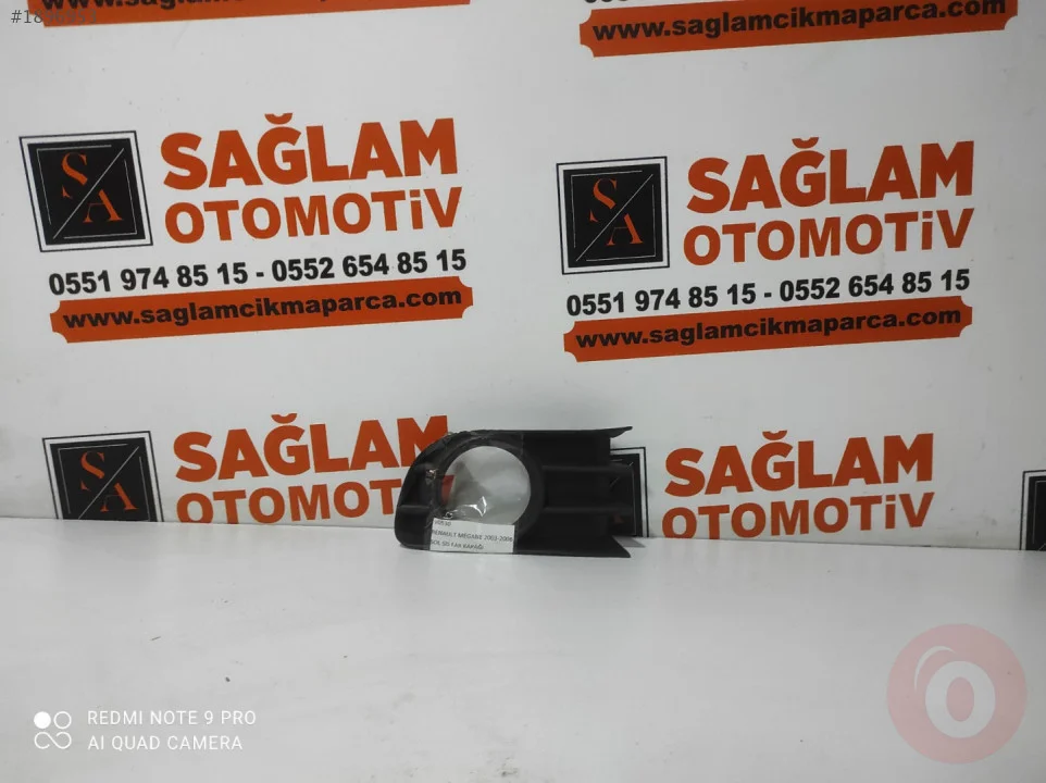 RENAULT MEGANE 03-06 ÇIKMA SOL SİS FAR KAPAĞI