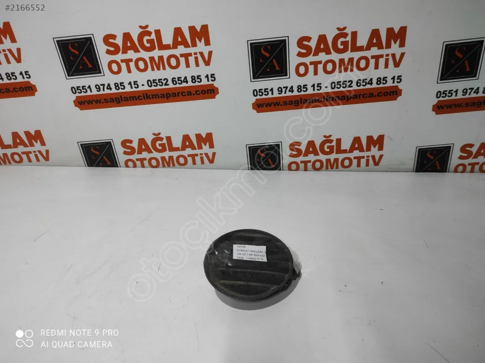 RENAULT MEGANE-1  ÇIKMA ÖN SİS FARI KAPAĞI OEM; 7700427570