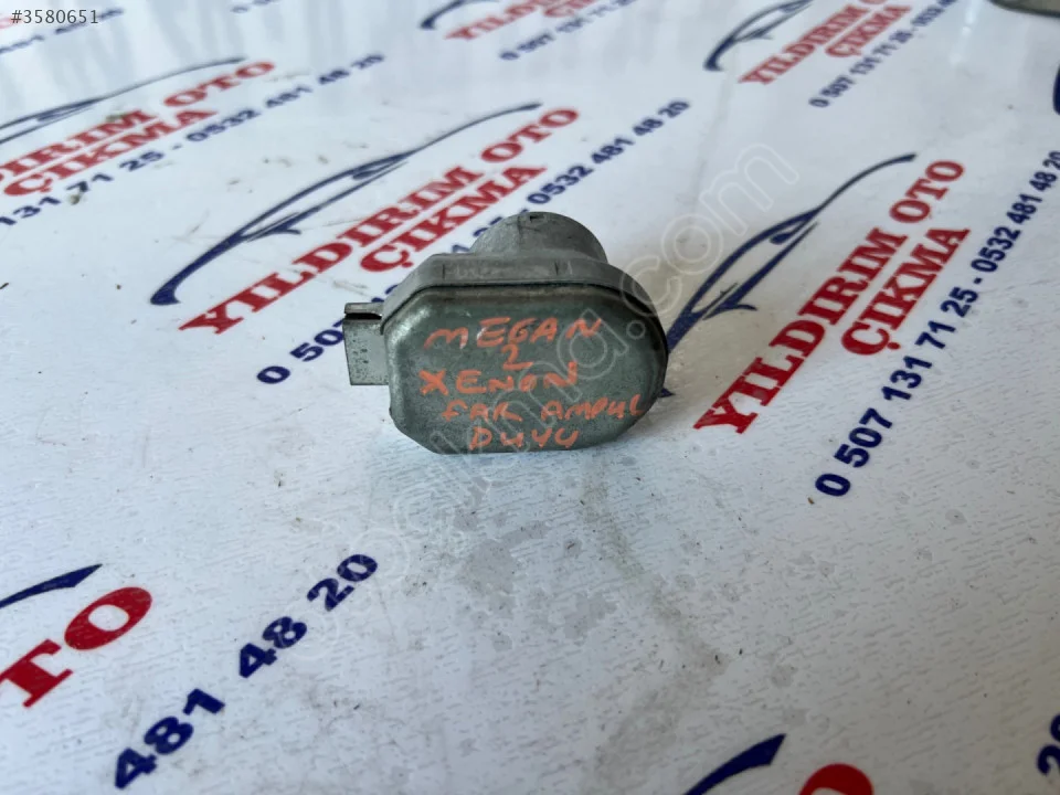 RENAULT MEGANE 2 XENON AMPUL DUYU