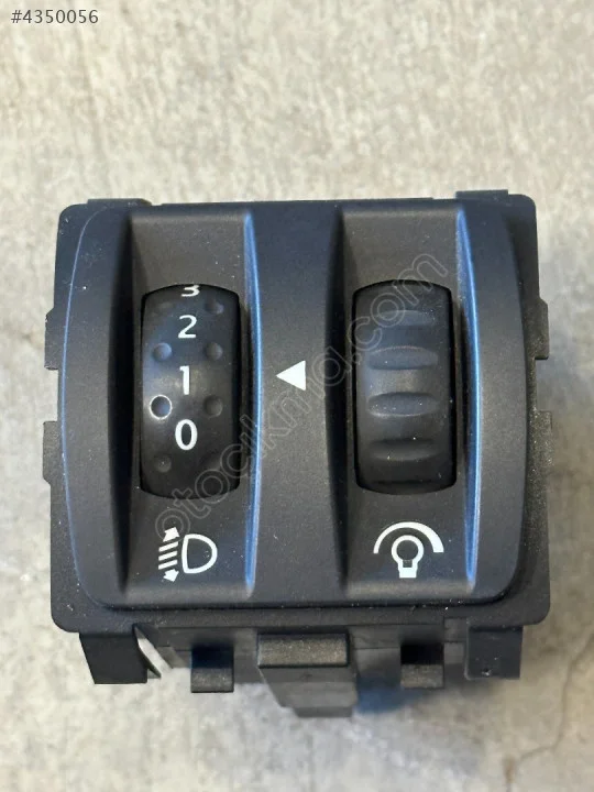 RENAULT SCENİC II MEGANE II FAR AYAR DÜĞMESİ ORJ RENAULT