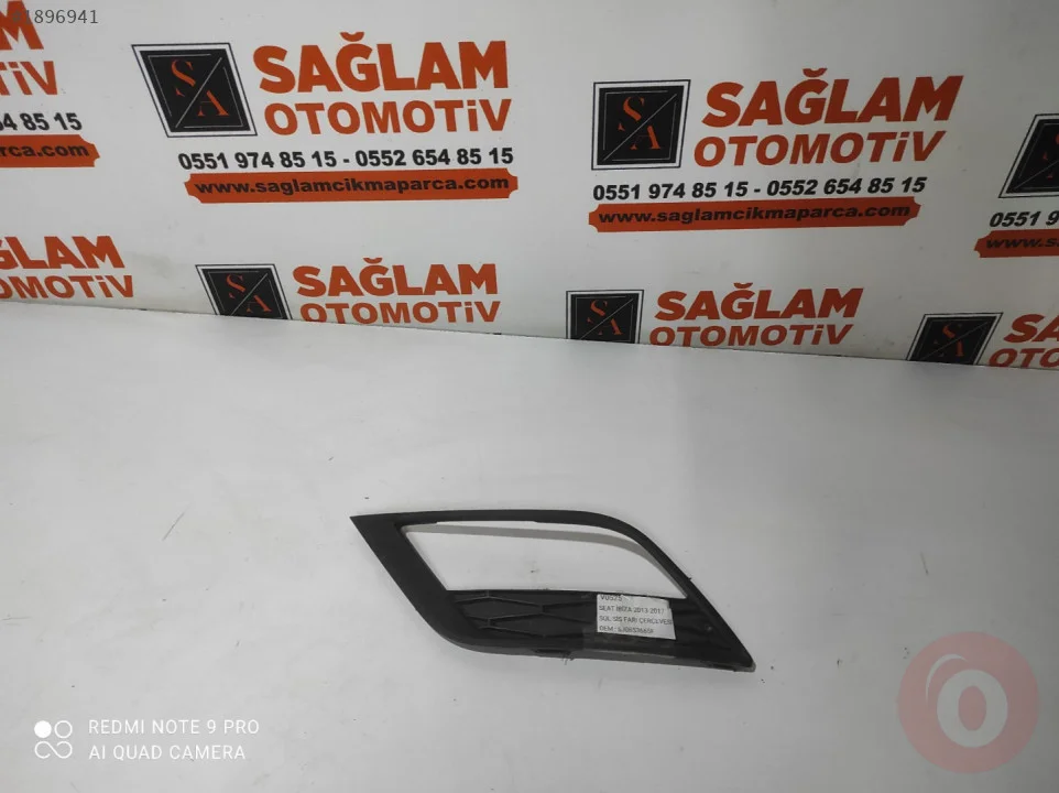 SEAT İBİZA 13-17 ÇIKMA SOL SİS FARI ÇERÇEVESİ 6J0853665F