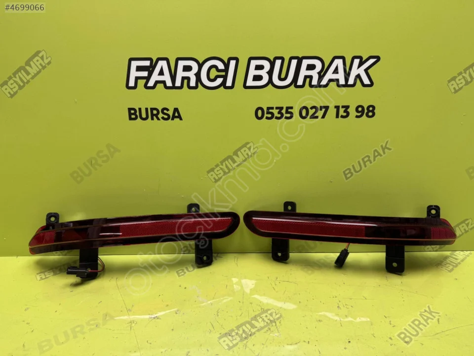 TİGGO 8 PRO TAKIM ARKA TAMPON REFLEKTÖR SIFIR İTHAL 2022-2024