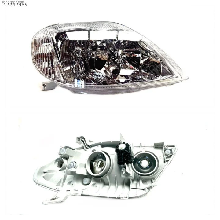 Toyota Corolla Sağ Far Lambası Motorlu Elektrikli 2002-2006