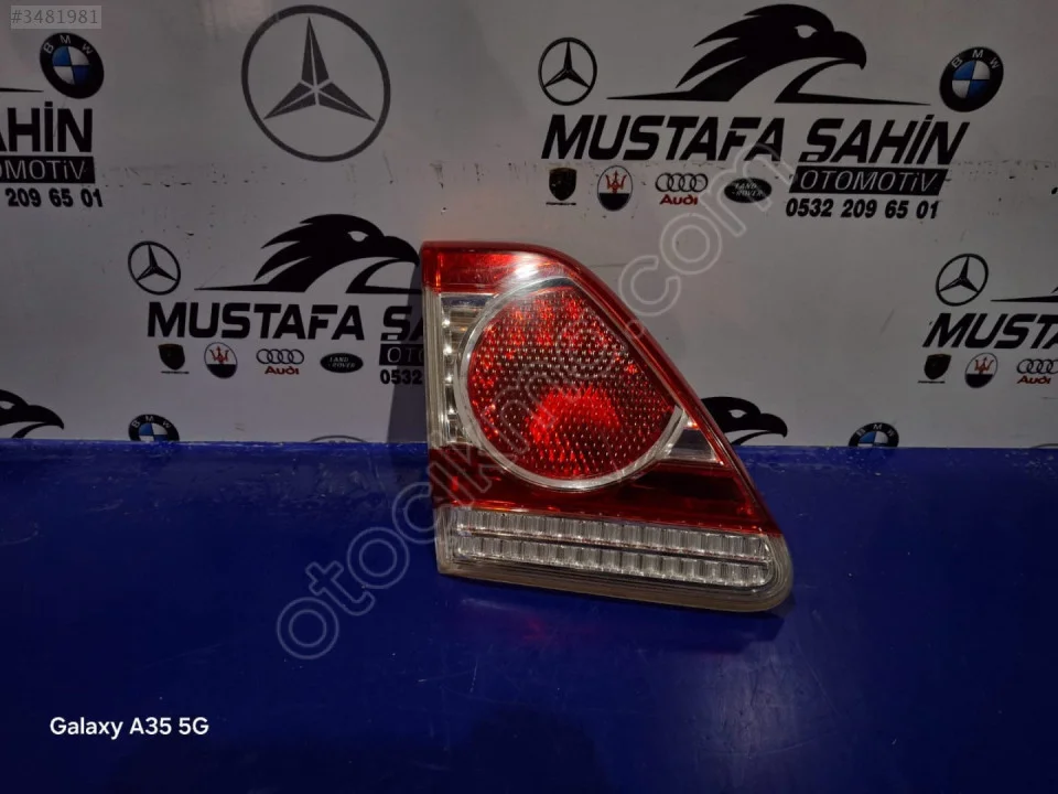 TOYOTA COROLLA SOL ARKA STOP 2010/2013