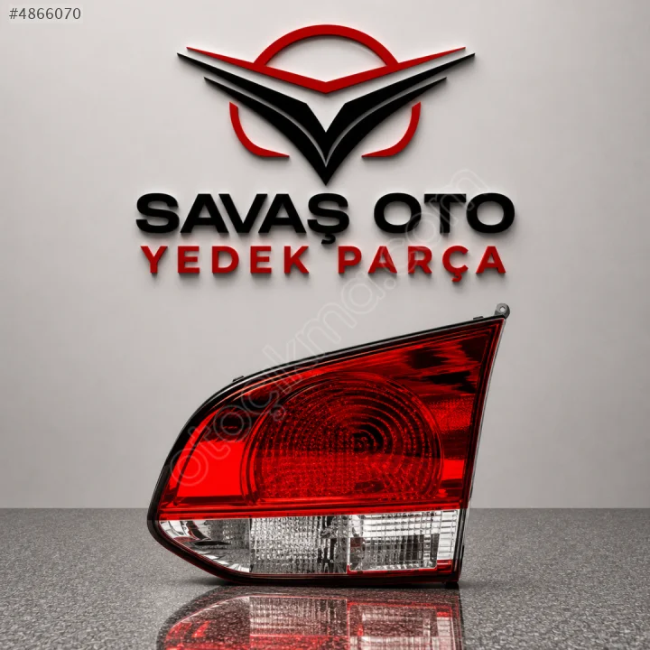 Volkswagen Golf 6 Arka Stop İç Krom HB Sağ Sol