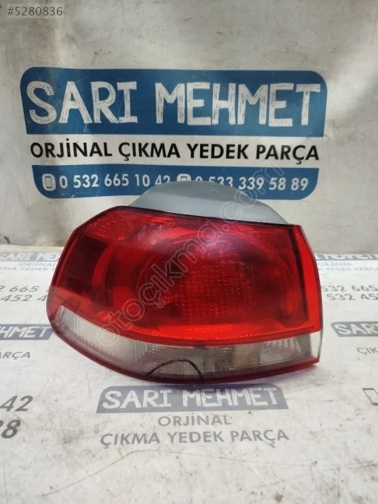 Volkswagen Golf 6 Sol Arka Dış Stop