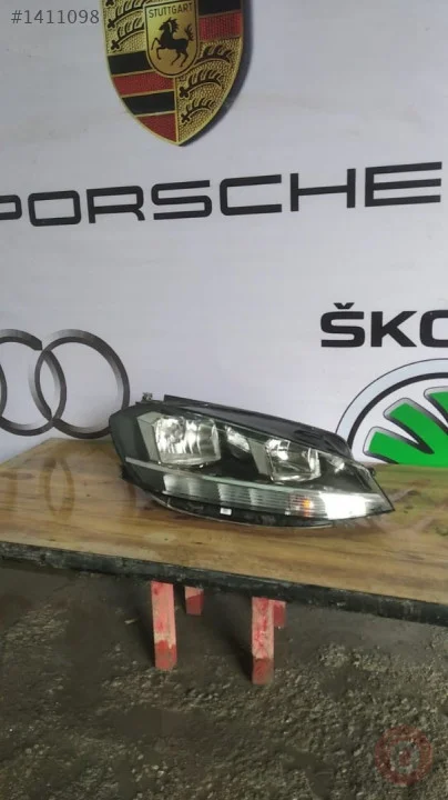 VOLKSWAGEN GOLF 7.5 SAĞ ÖN FAR ORJİNAL ÇIKMA PARÇA