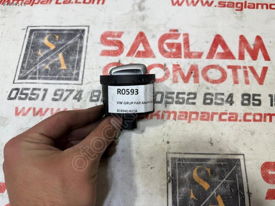 Volkswagen Jetta Far Anahtarı 3C8941431A