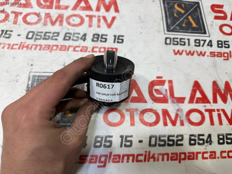 Volkswagen Jetta Far Anahtarı 3C8941431A