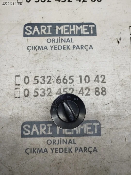 Volkswagen Polo 1.6 Far Anahtarı 1C0941531A