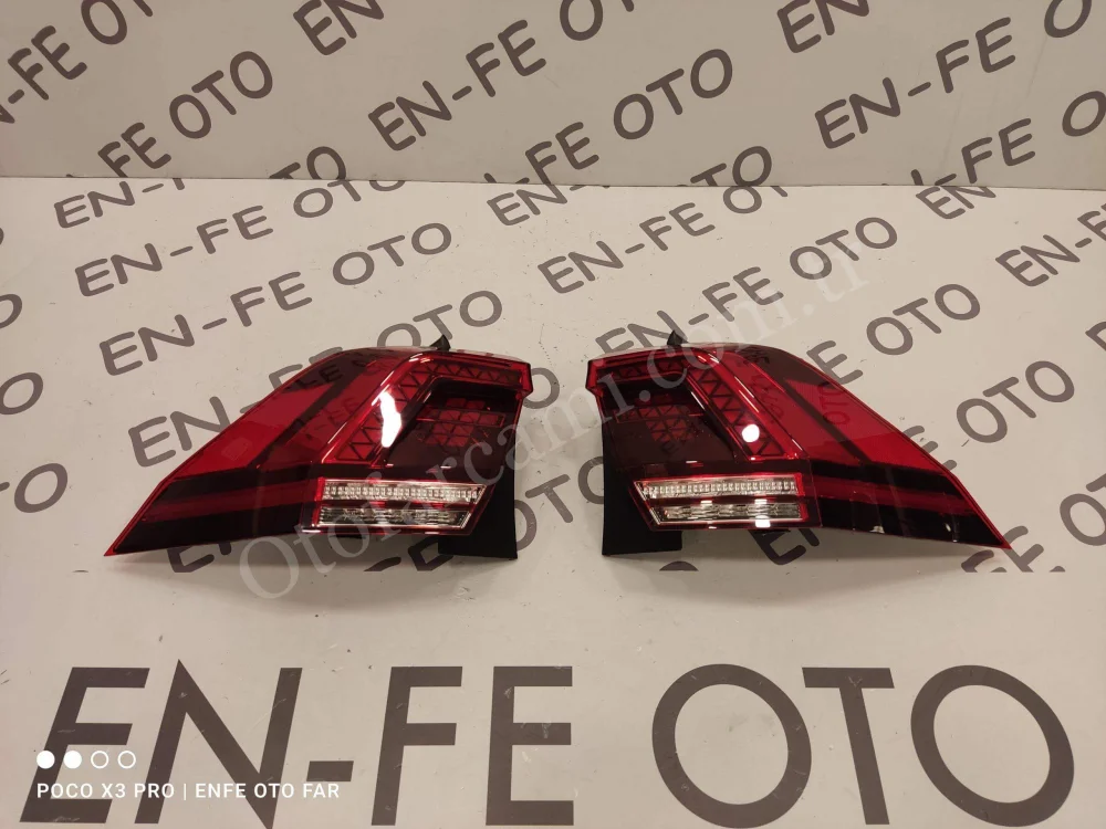 VOLKSWAGEN TİGUAN HİGHLİNE R-LİNE RLİNE SOL LEDLİ LED STOP LAMBASI SIFIR