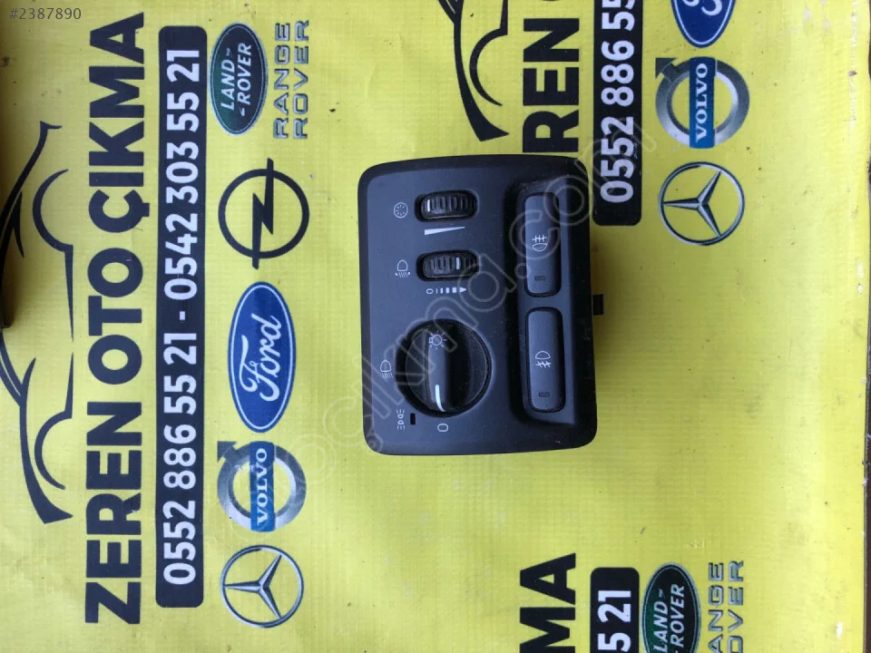 VOLVO S60 FAR ANAHTARI ÇIKMA