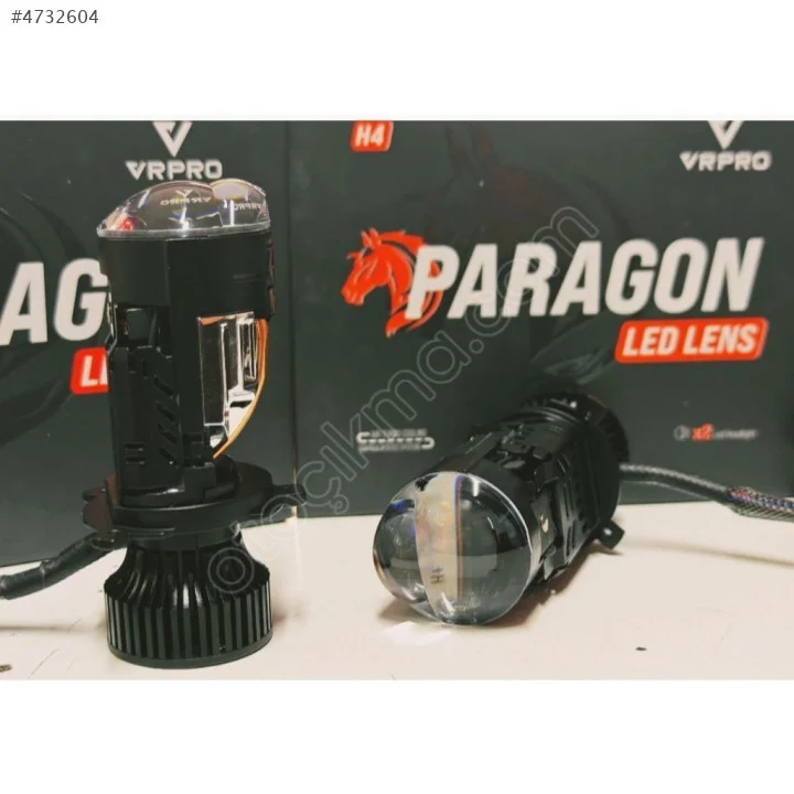 vrpro paragon h4 uzun kısa mercekli led ampul