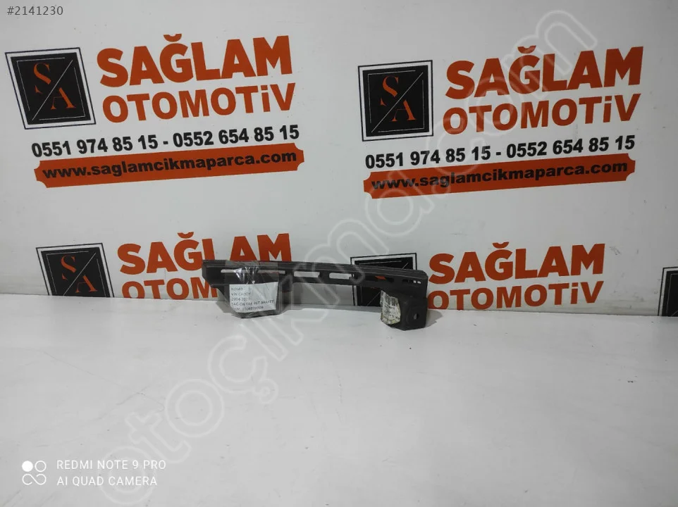 VW CADDY 04-10 ÇIKMA SAĞ ÖN FAR ALT BRAKETİ OEM; 1T0807890B