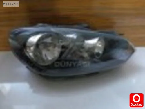 VW GOLF 6 SAĞ FAR  VE TÜM ORJİNAL ÇIKMA PARÇALAR