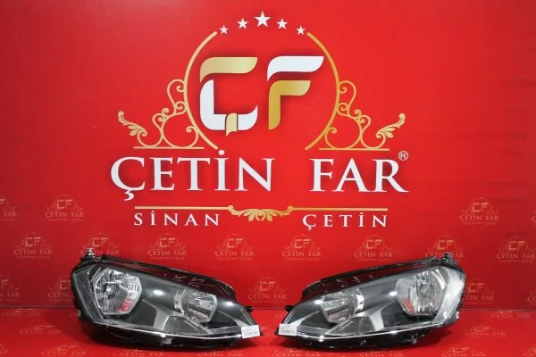 Vw Golf 7 Halojen Sağ Sol Far Sıfır