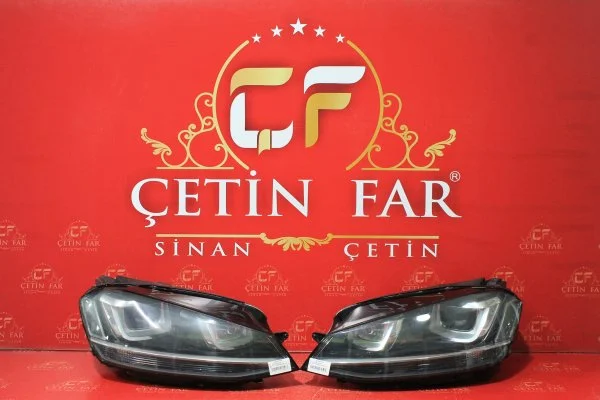 Vw Golf 7 Xenon Sağ Sol Far Orj Çıkma